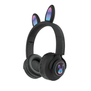 Audífonos Inalámbricos para Niños HyperGear Bunny Tracks con Luz Leds